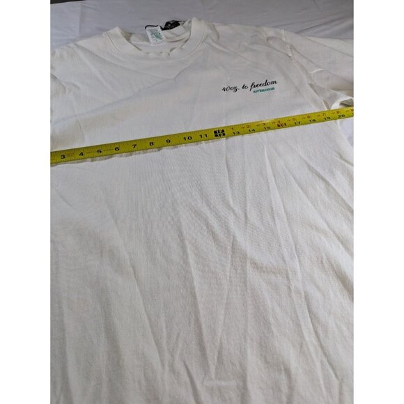 RIP N REPAIR 40oz to‎ Freedom Tee Unisex Size Medium White Short Sleeve - Picture 4 of 5